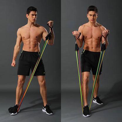 Pull Rope Workout Bands Resistance Bands Latex Tubes Pedal Excerciser Crossfit Fitness Bodybuilding Elastic Bands for Fit